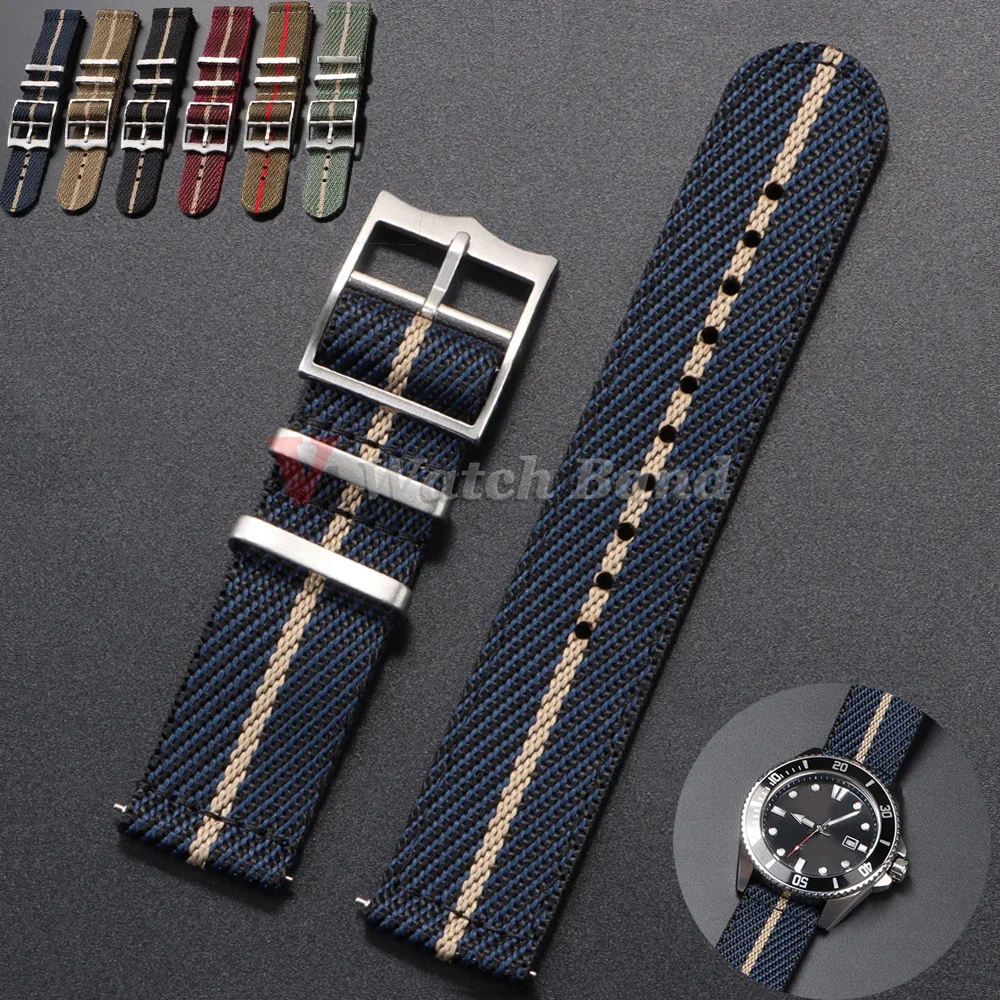Nato Strap Nylon - Cinturino in nylon da 20 22