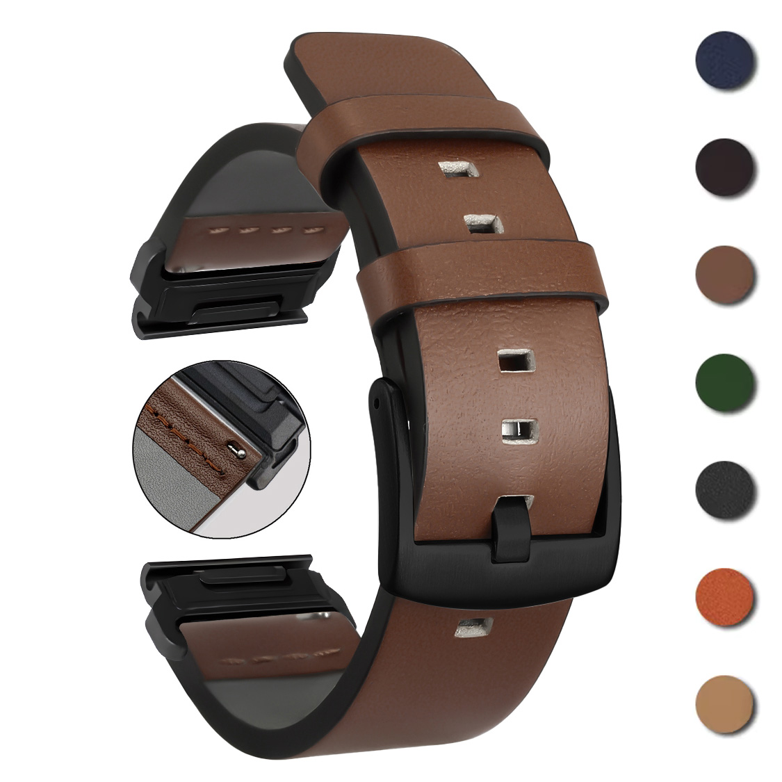 Silicone Watch Band 22Mm - 26mm 22mm cinturino Quick Fit per
