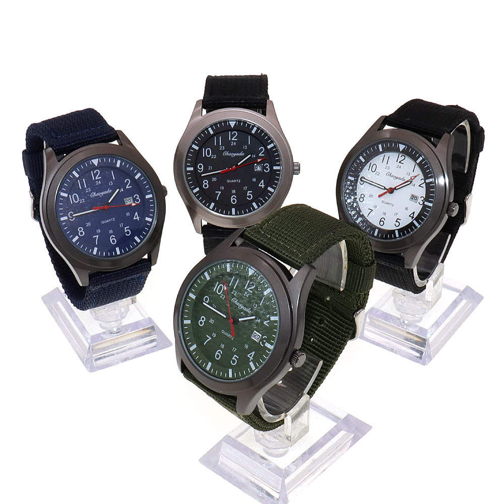 Orologio da Polso da Uomo di L - Canvas Strap Watch recensione e prezzo