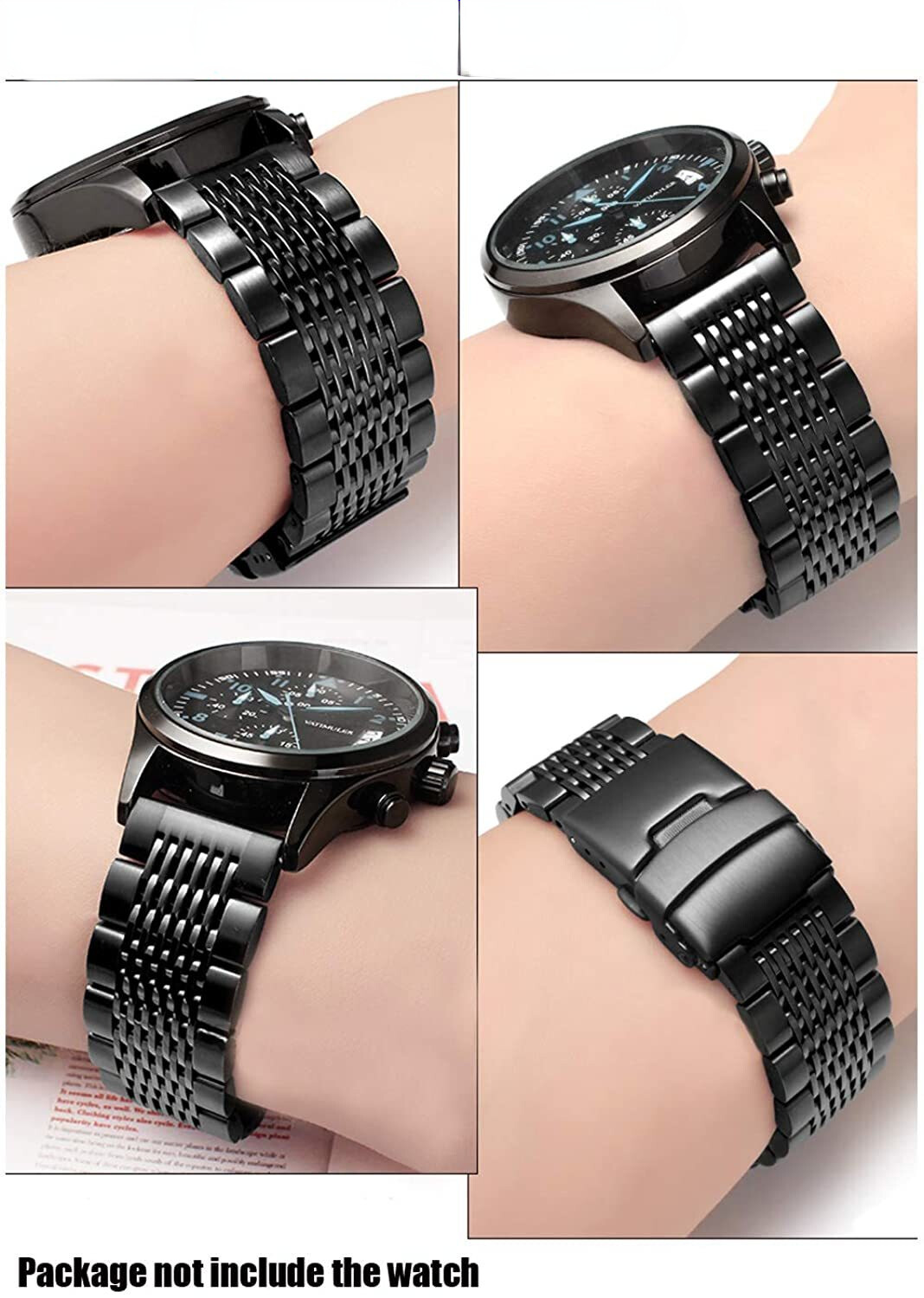 18mm 20mm 22mm 24mm cinturino  - Stainless Bracelet Diver recensione e prezzo