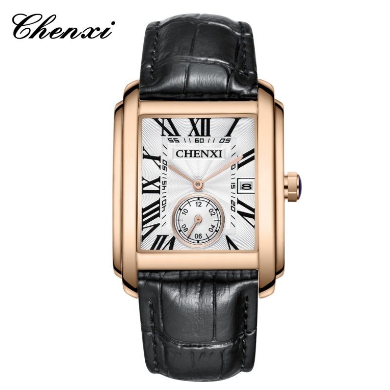 CHENXI 8216 Orologi da polso c - Leather Watch Band Men recensione e prezzo