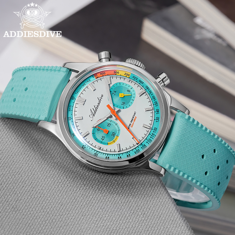 ADDIESDIVE NUOVO Orologio cron - Rubber Strap Diver recensione e prezzo