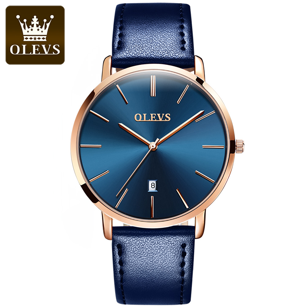 Orologio al quarzo originale O - Leather Watch Band Men recensione e prezzo